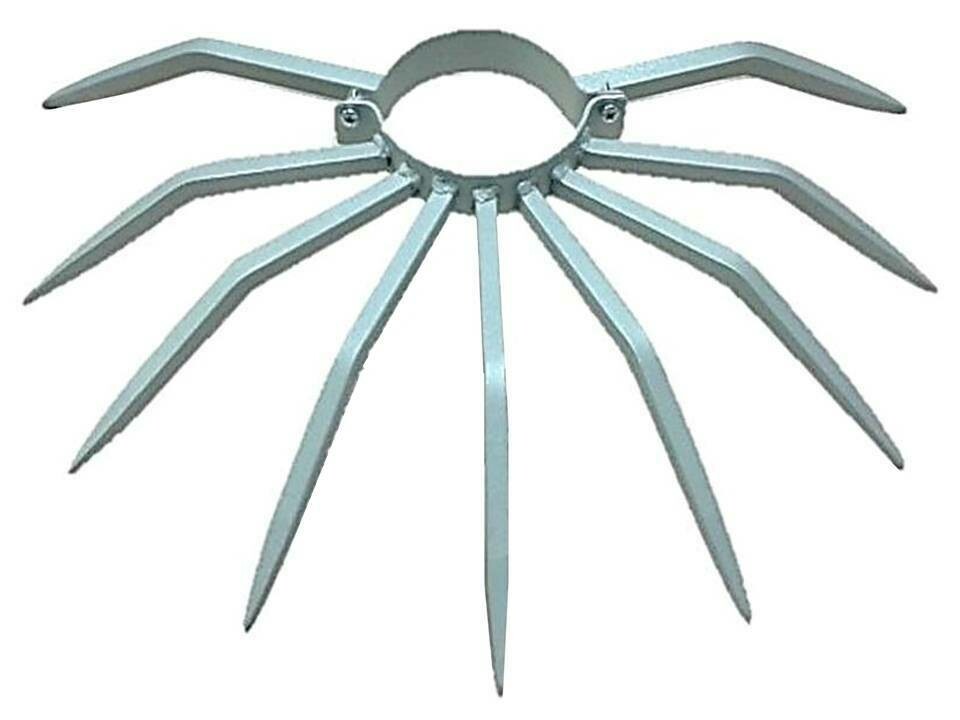 Grimpo 120 per pluviali tondi da 120 mm.