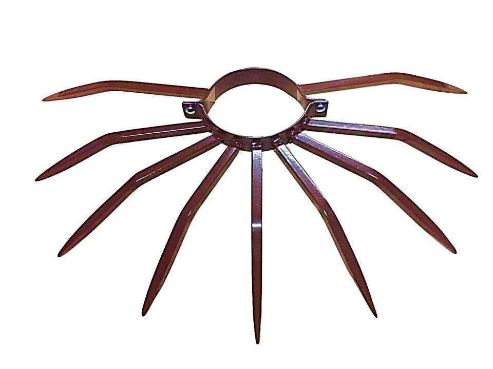 Grimpo 120 per pluviali tondi da 120 mm.
