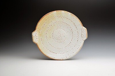 Shino Lunch Plate with handles