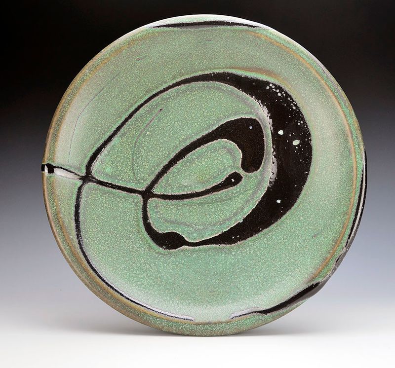 Copper Green Dinner Plate