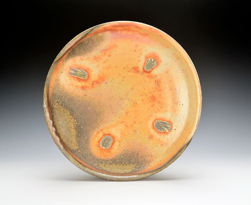 Wide Low Bowl, Woodfired