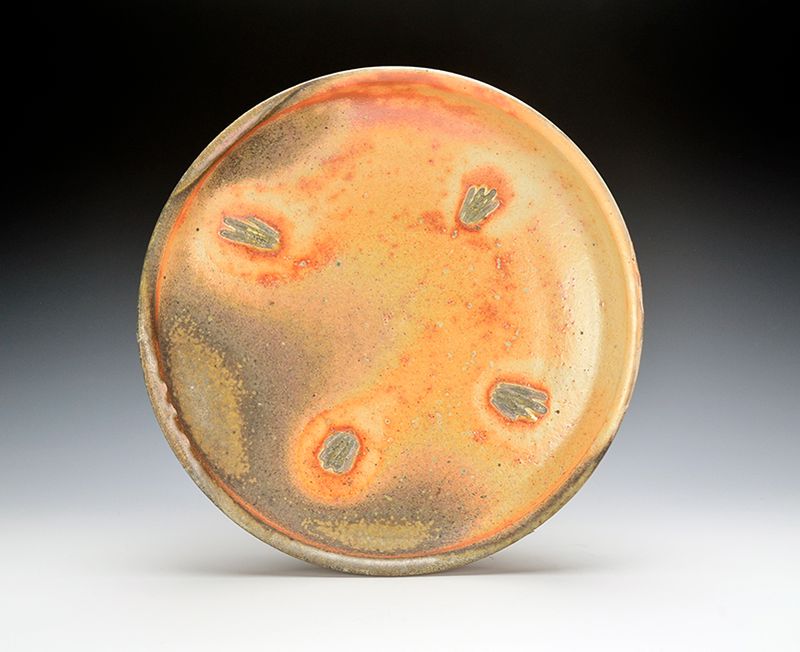 Wide Low Bowl, Woodfired