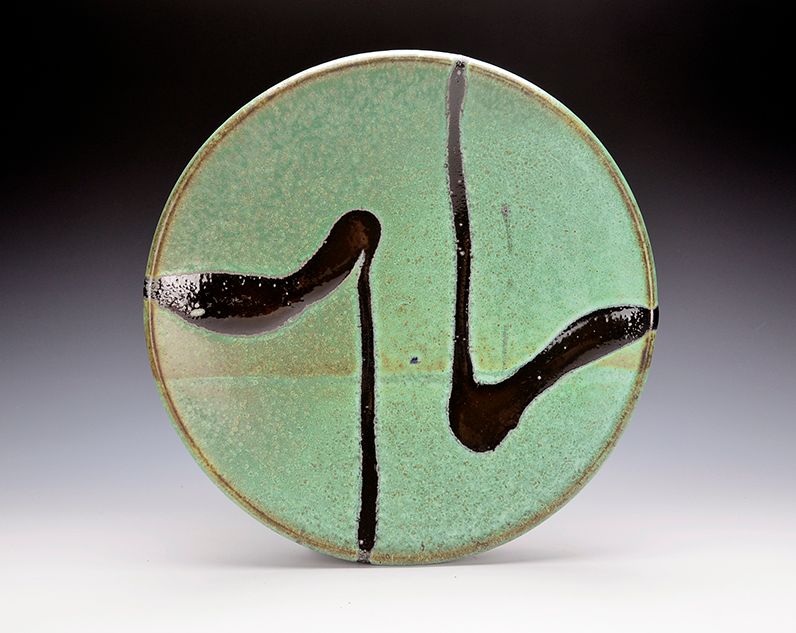 Copper Green Dinner Plate