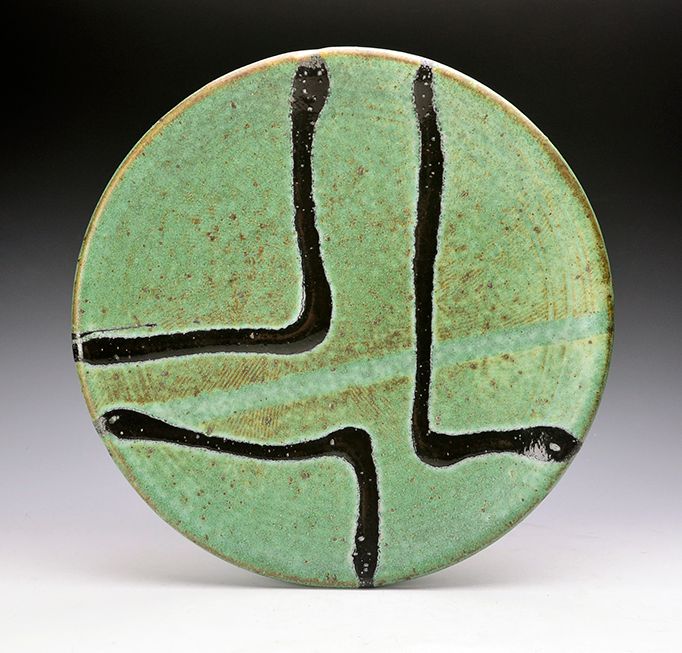 Copper Green Dinner Plate