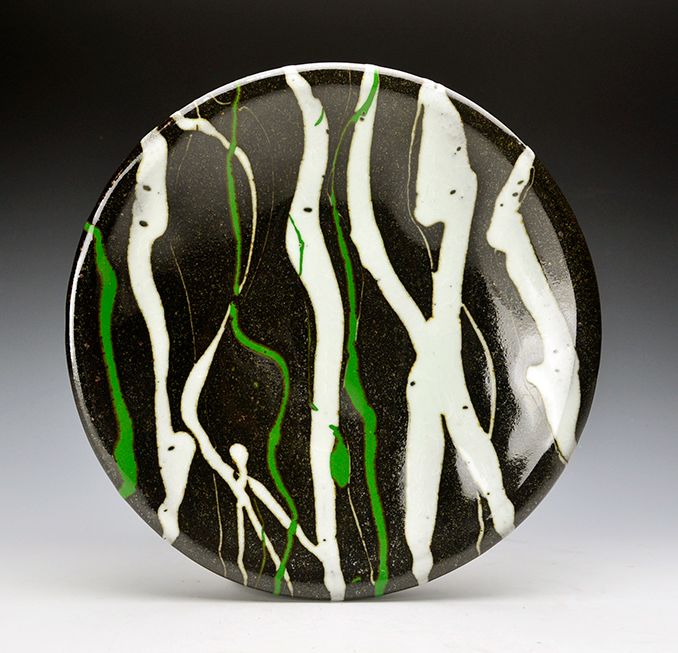 Tenmoku Dinner Plate