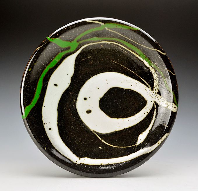 Tenmoku Dinner Plate