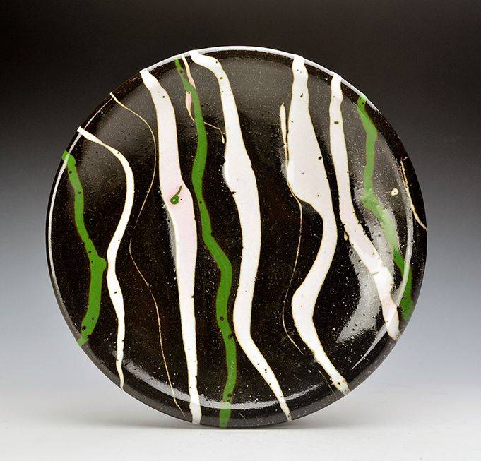 Tenmoku Dinner Plate