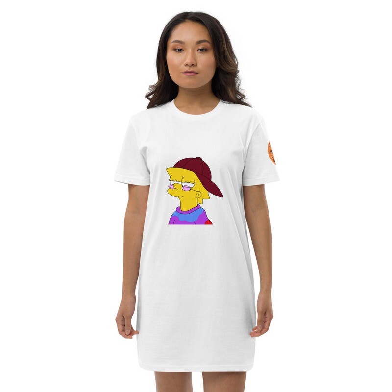 Vestido camiseta de algodón orgánico