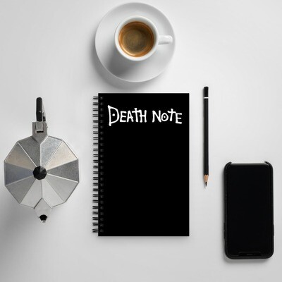 Premium "Death Note" Spiral notebook/ diary (Customizable)