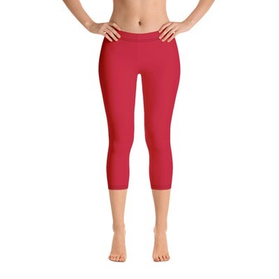 Red women's Leggings/ Tights (Customizable)