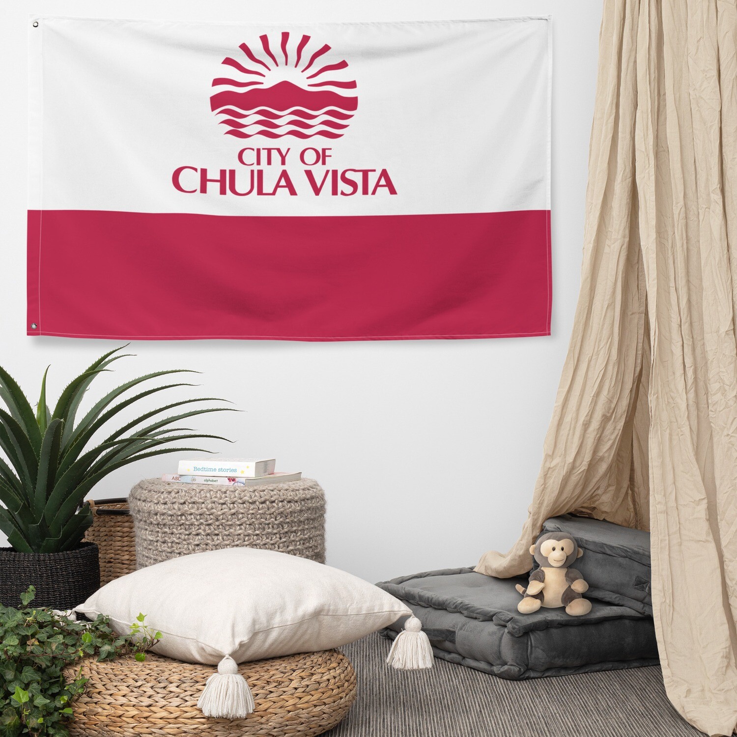 Chula Vista City Flag (Customizable)