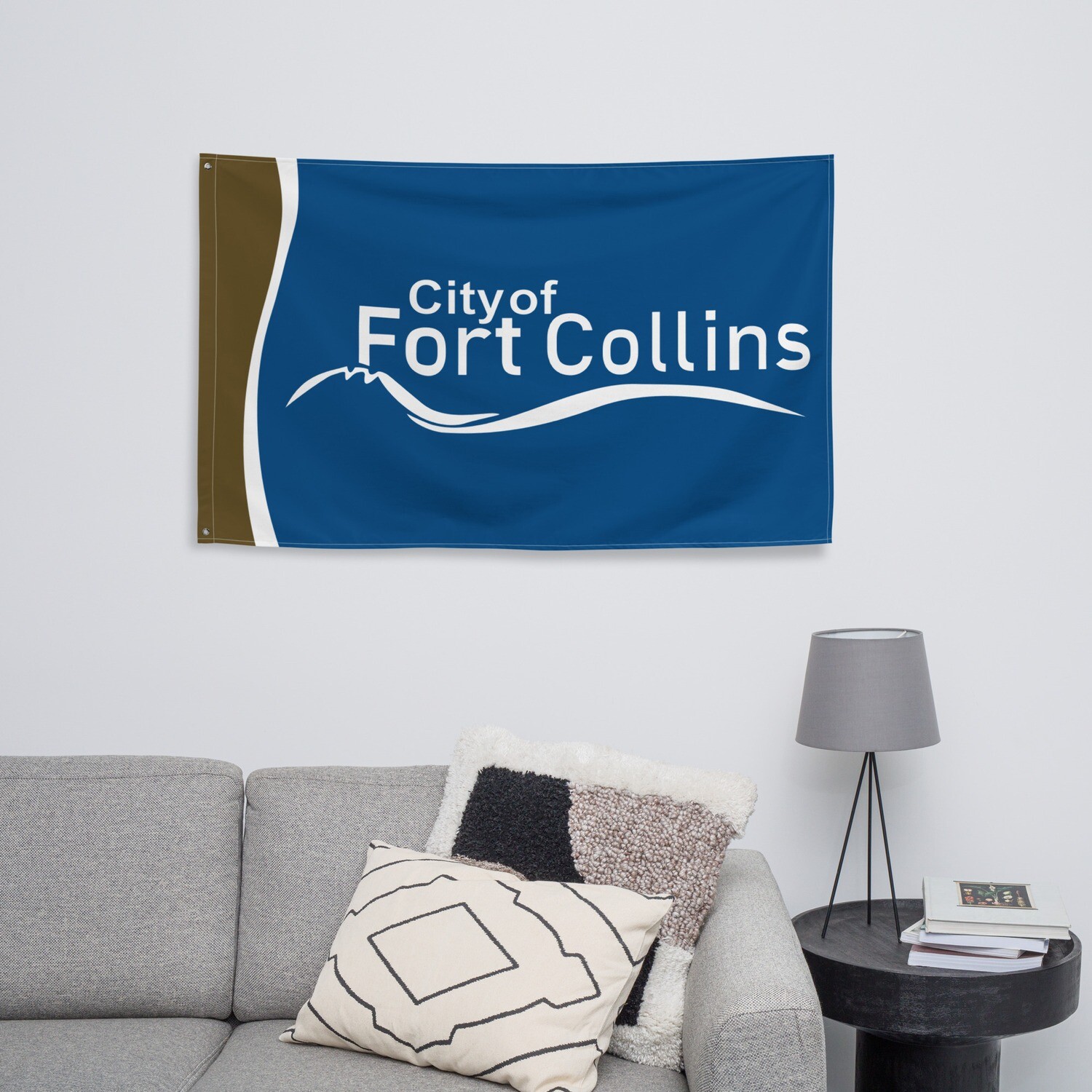 Fort Collins City Flag (Customizable)