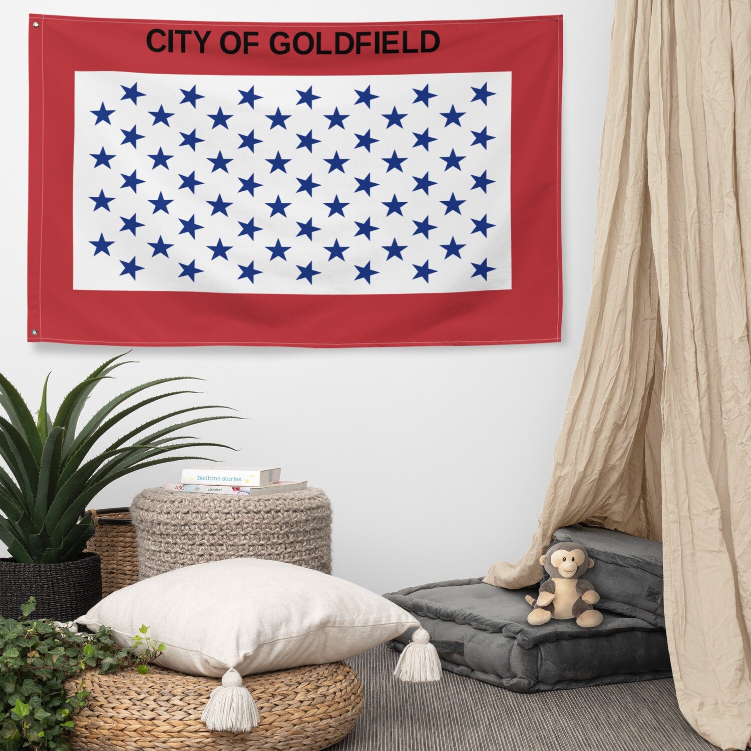 Goldfield City Flag (Customizable)