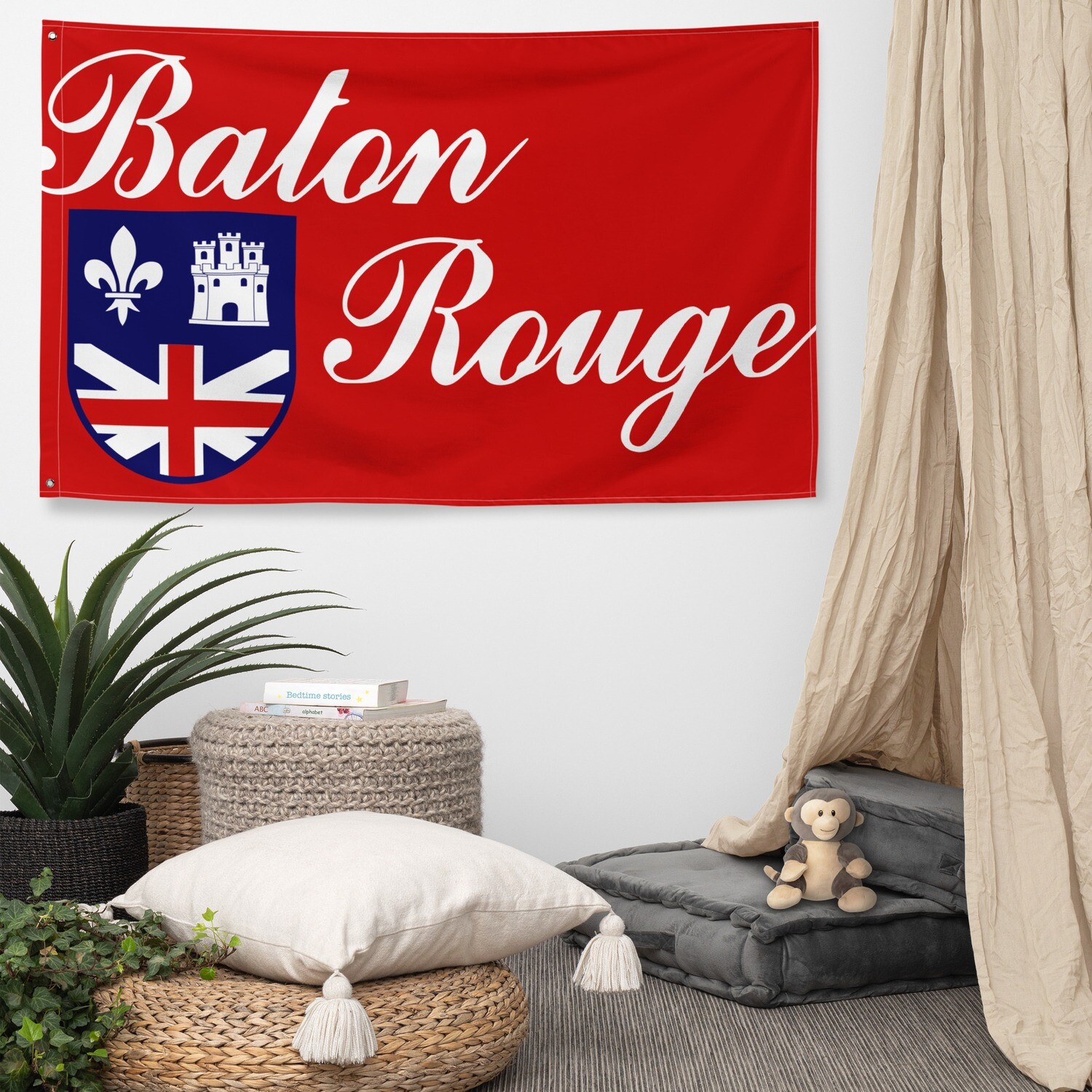 Baton Rouge City Flag (Customizable)