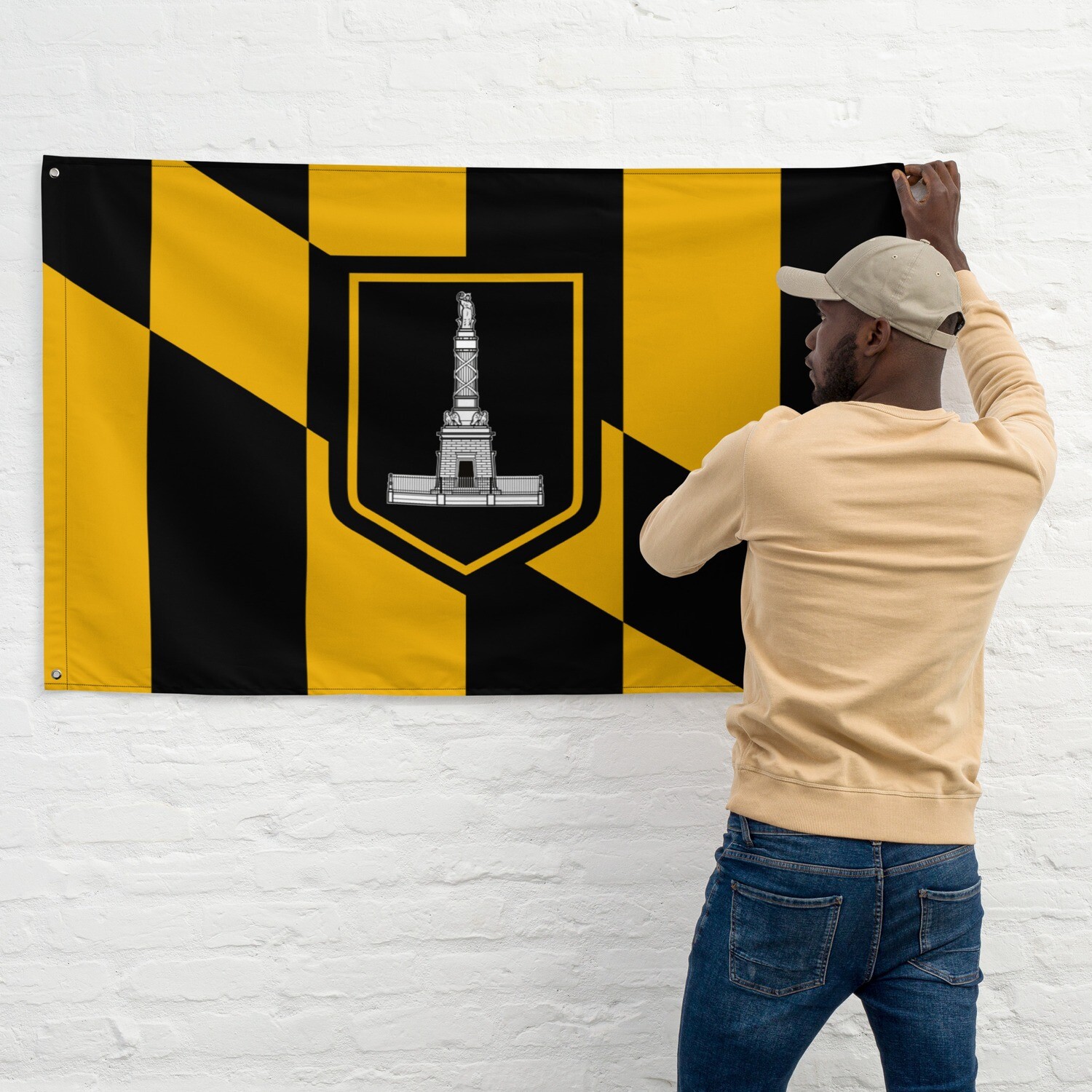 Baltimore City Flag (Customizable)