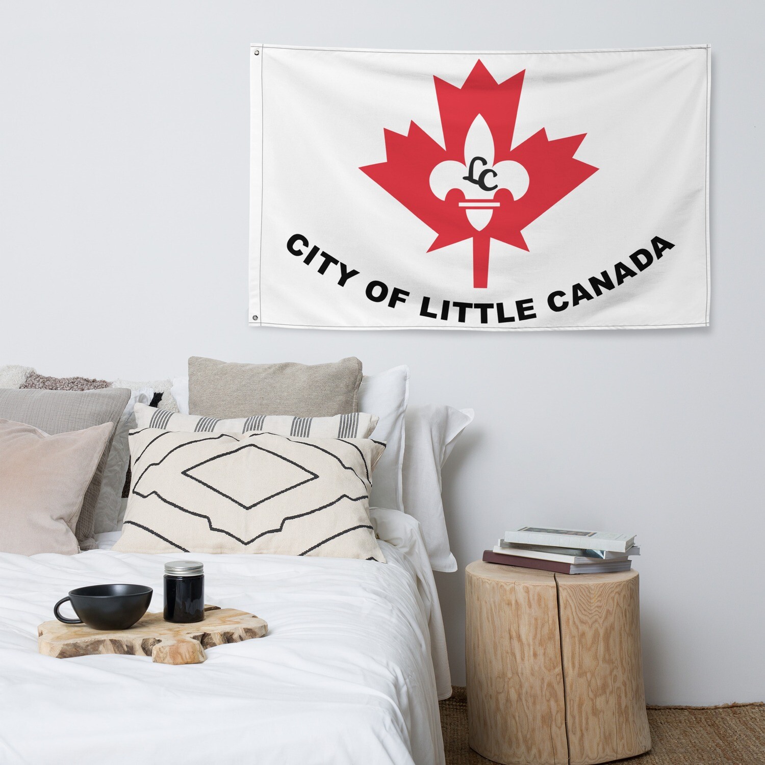 Little Canada City Flag (Customizable)