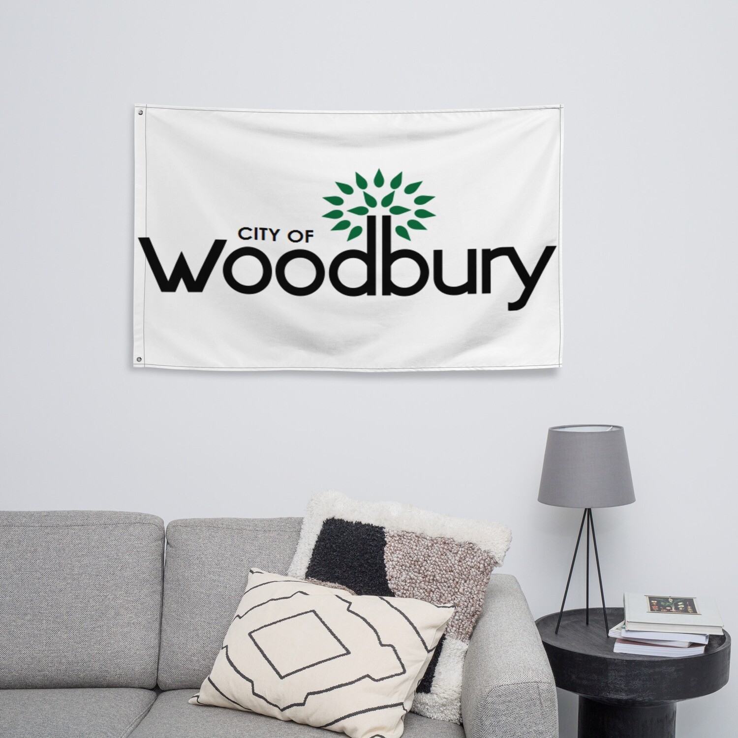 Woodbury City Flag (Customizable)