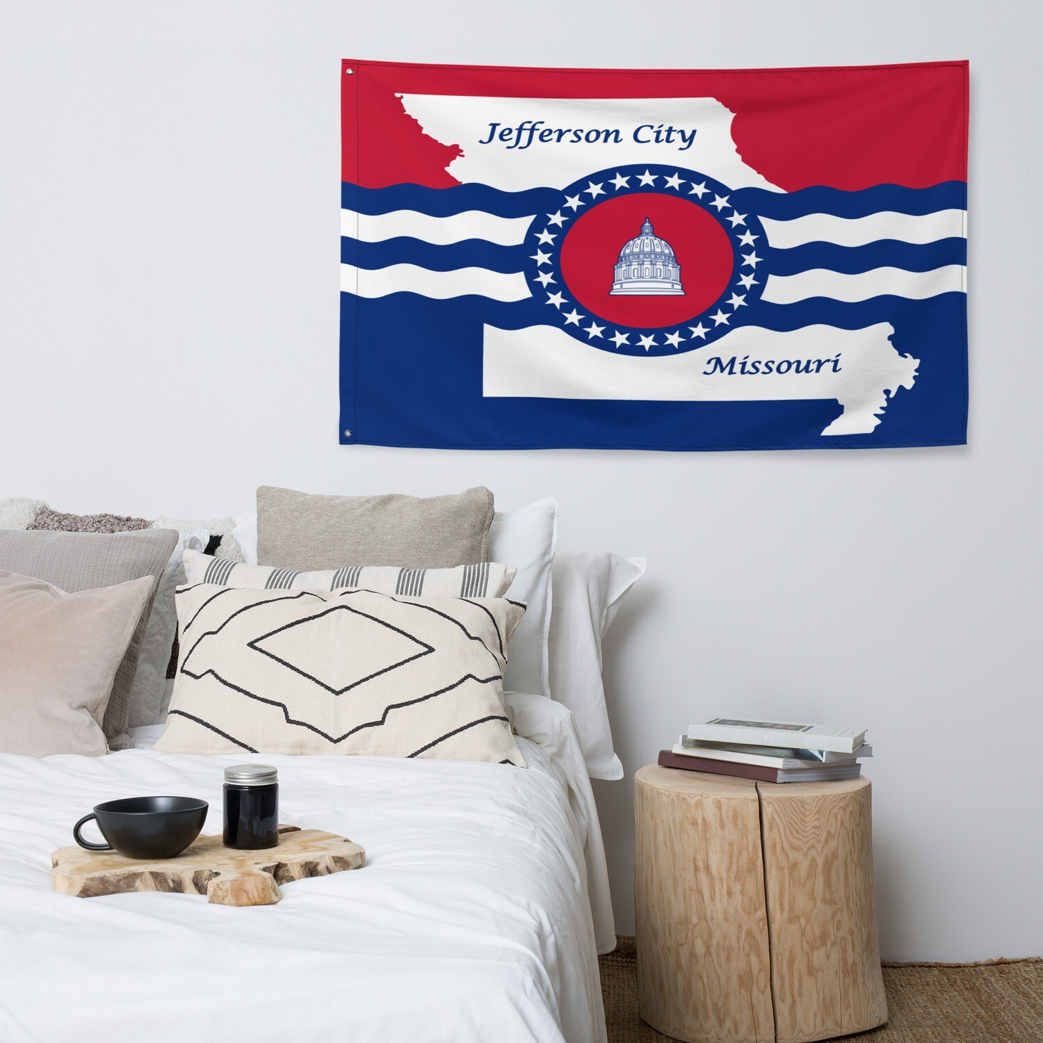 Jefferson City Flag (Customizable)