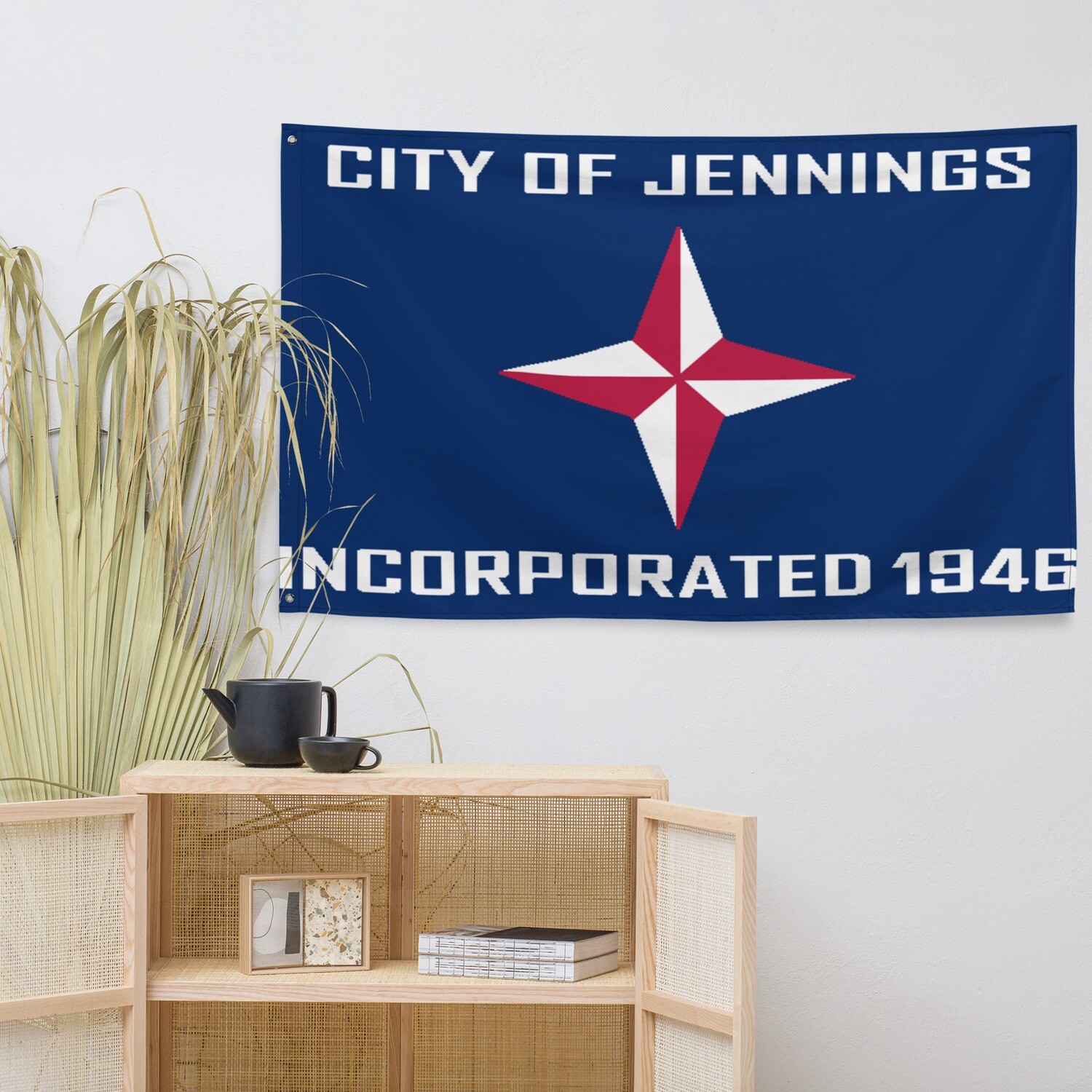 Jennings City Flag (Customizable)