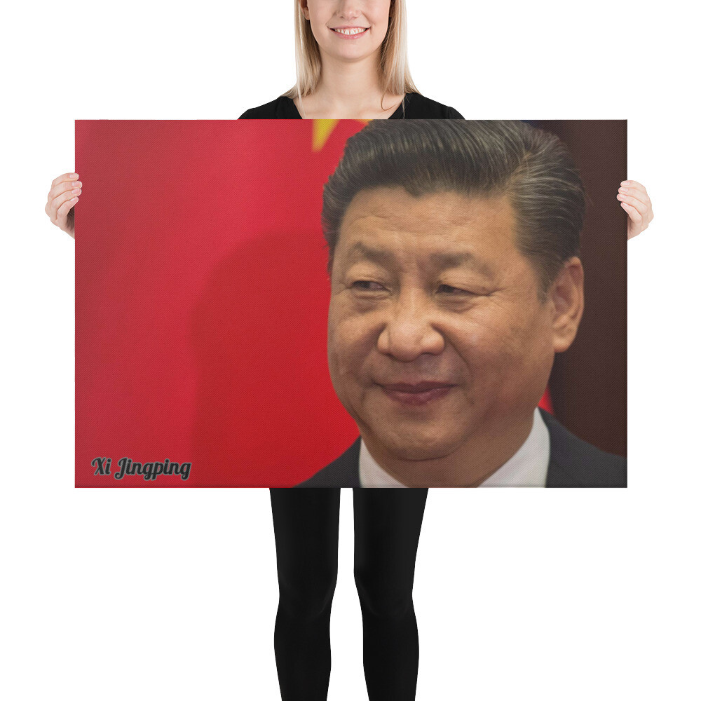 Xi Jingping (11th leader of the Chinese communist party)---Premium Painting Canvas (Customizable)