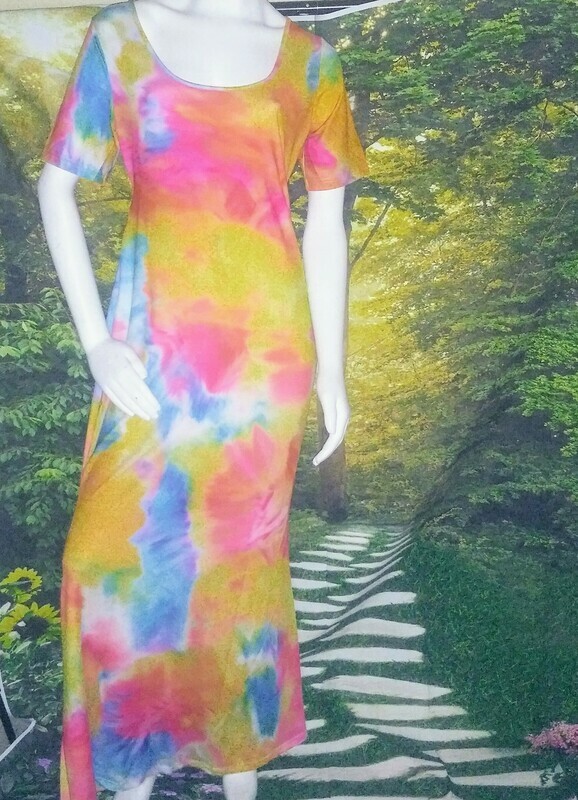 Tie-dye Maxi Dress