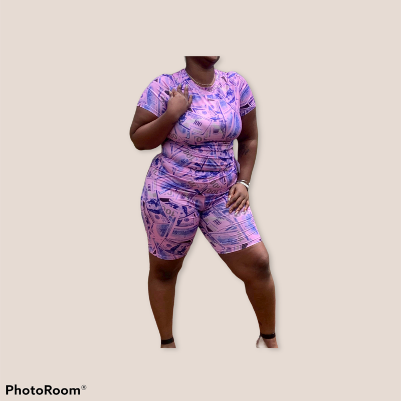 Two-piece Shorts Set