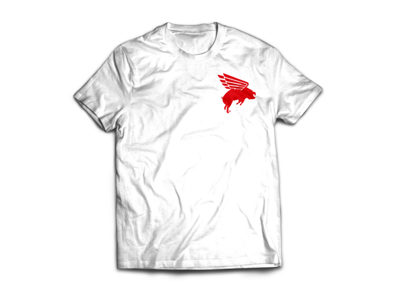 Flying Pig White