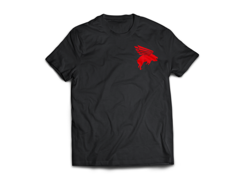 Flying Pig Black