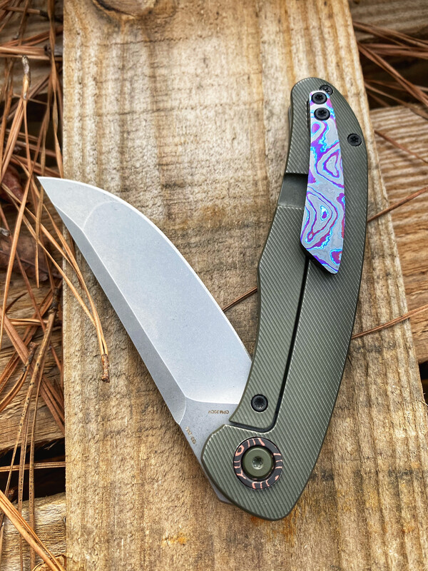 Xerx Custom Timascus Clip