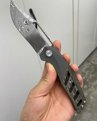 Primordial MK3 Preorder Damasteel with Zirc Timascus Primordial MK3 Preorder Damasteel with Zirc Timascus