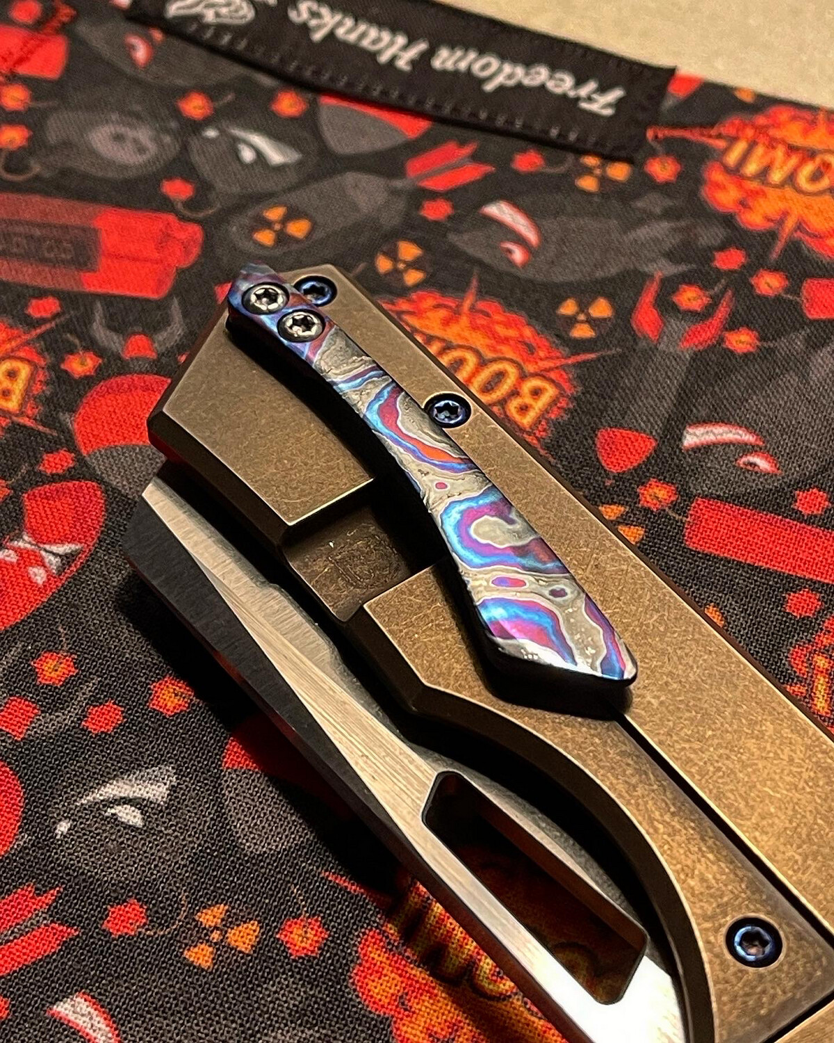 Custom Timascus Yeager M Clip