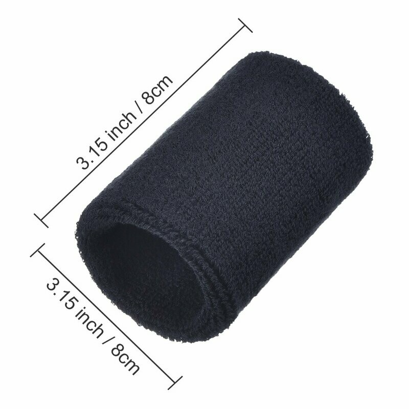 Jordan HS Wrist Sweatbands Sports Wristbands for Football Basketball, Running, etc.