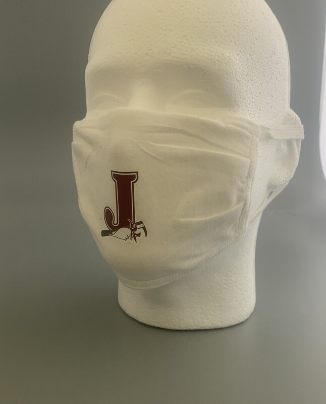 Custom White Face Covering