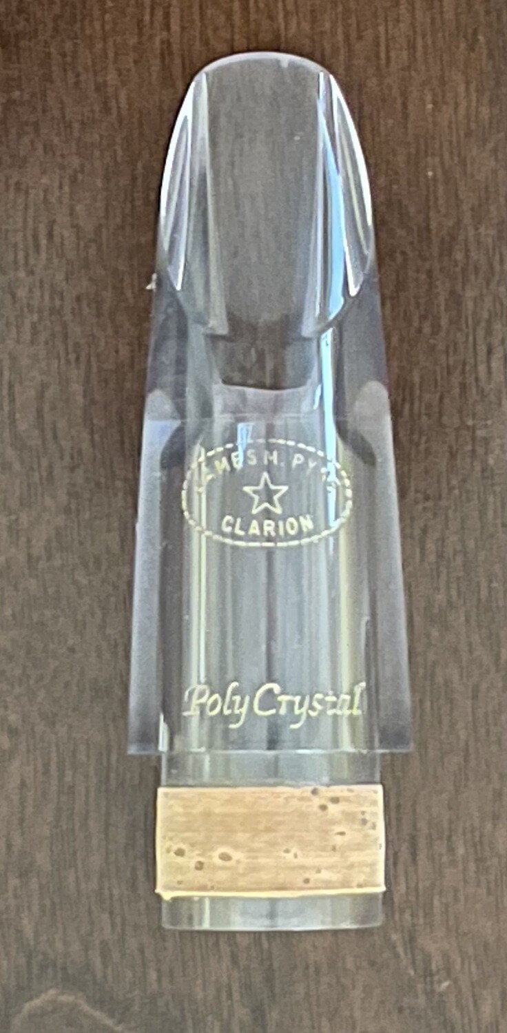 PolyCrystal Clarinet and Alto Sax Mouthpieces