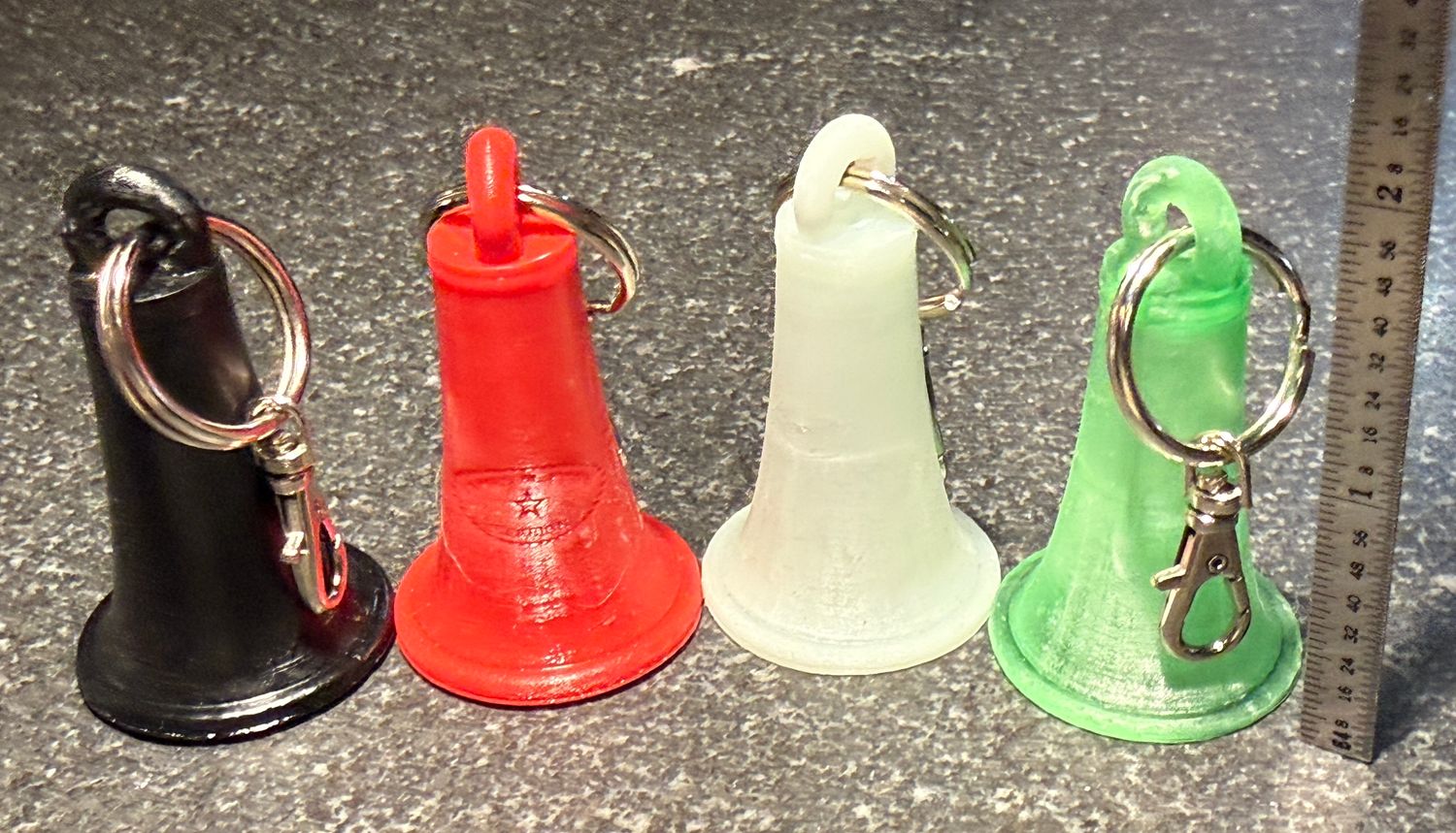 Mini Clarinet Bell Keychain