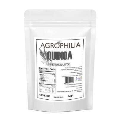 AGROPHILIA White Quinoa INSTITUTIONAL Pack 5 Kg AGROPHILIA White Quinoa INSTITUTIONAL Pack 5 Kg