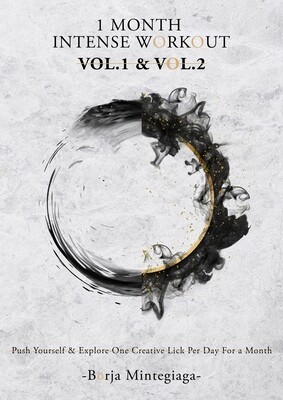 1 MONTH INTENSE GUITAR WORKOUT VOL.1 &amp; VOL.2 &quot;English/Spanish&quot;