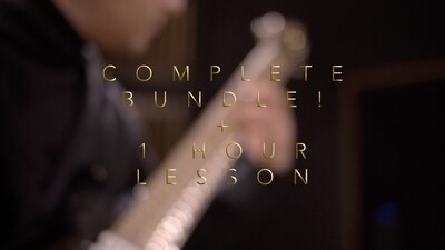 COMPLETE BUNDLE + 1 HOUR ONLINE GUITAR LESSON [MEGA DEAL]