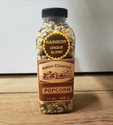 Amish Country Popcorn - Rainbow 14 oz. 
