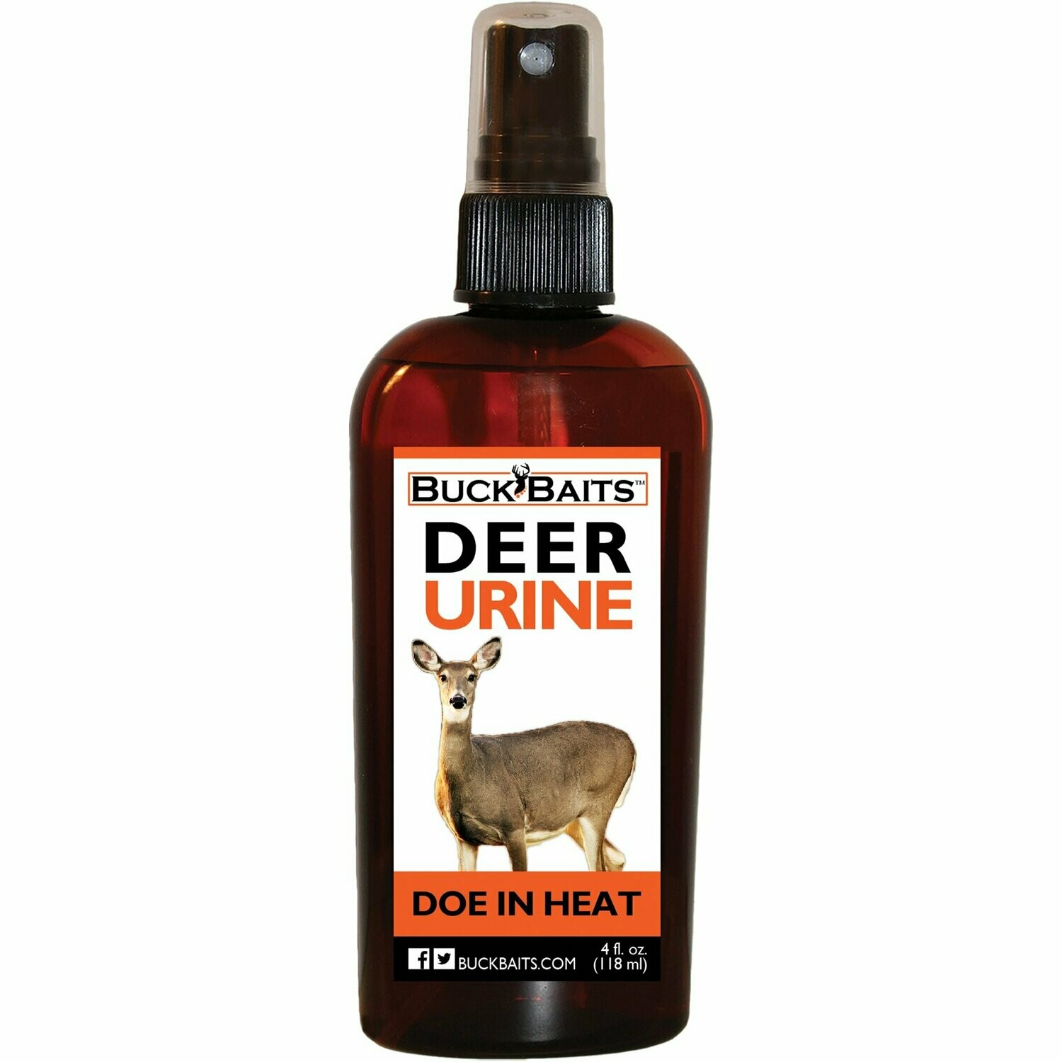 Buck Baits™ Doe In Heat - RT-QUIC Tested 4 oz. With Sprayer