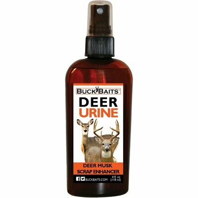 Buck Baits™ Deer Musk Scrape Enhancer  4 oz. With Sprayer