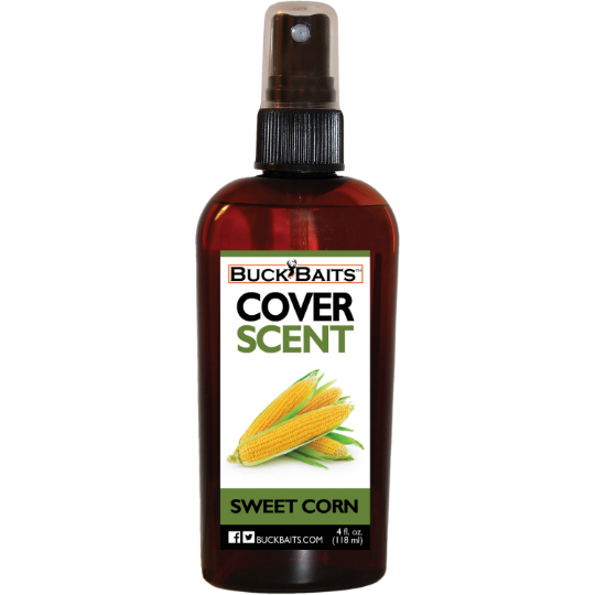 Buck Baits Corn Cover Scent 4 oz. With Sprayer