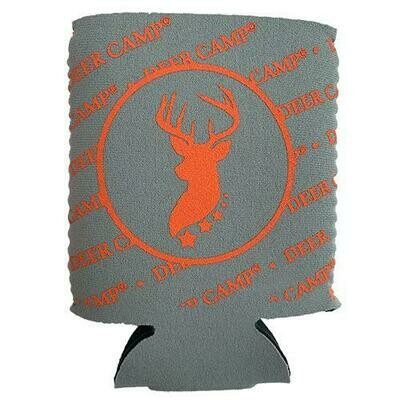 DEER CAMP® Insulated Beverage Can Cooler - Gray