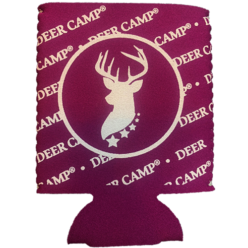 DEER CAMP Can Cooler - Purple
