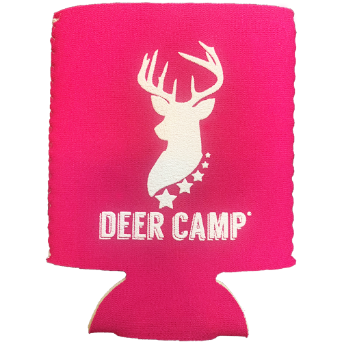 DEER CAMP Can Cooler - Pink