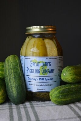 Great Lakes Pickling - Granny Dill Spears 32 Oz. 