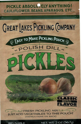 Great Lakes Pickling (Pouch) Polish Dill 2 oz. 