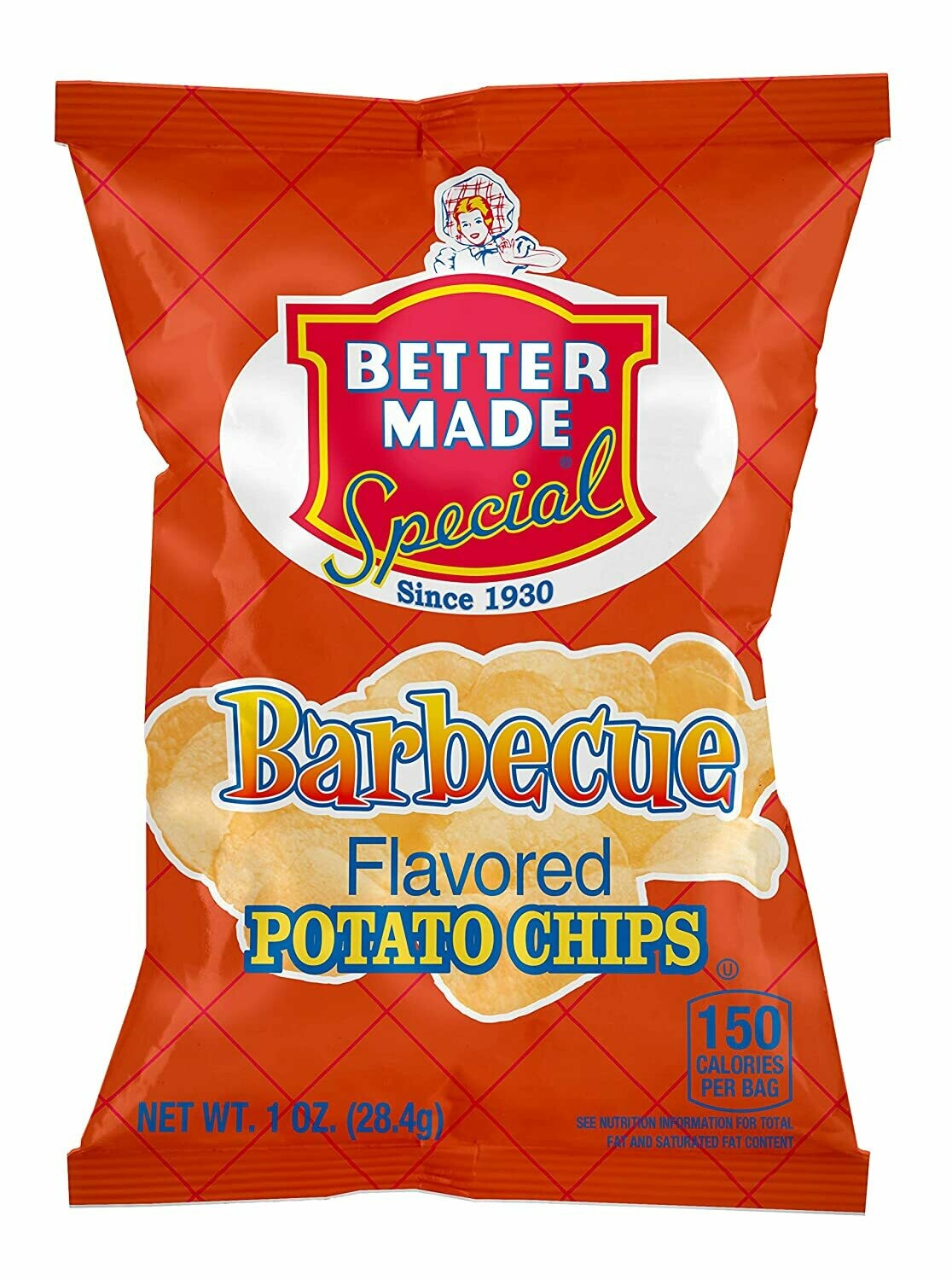 Better Maid BBQ Chips  Single 1 oz. Bag