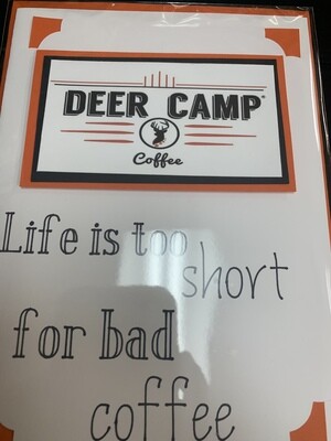 DEER CAMP™ Greeting Cards - DEER CAMP Coffee Inspired