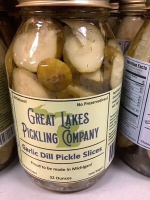 Great Lakes Pickling - Garlic Dill Spears 32 oz.